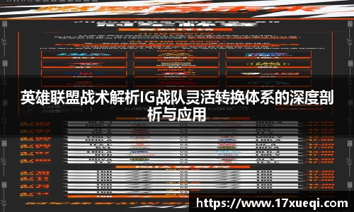 英雄联盟战术解析IG战队灵活转换体系的深度剖析与应用