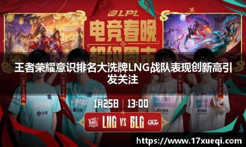 王者荣耀意识排名大洗牌LNG战队表现创新高引发关注